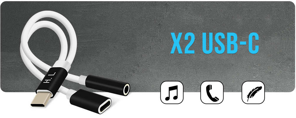 Dédié pour les appareils dotés d'une connectique USB-C , modèle HL-100