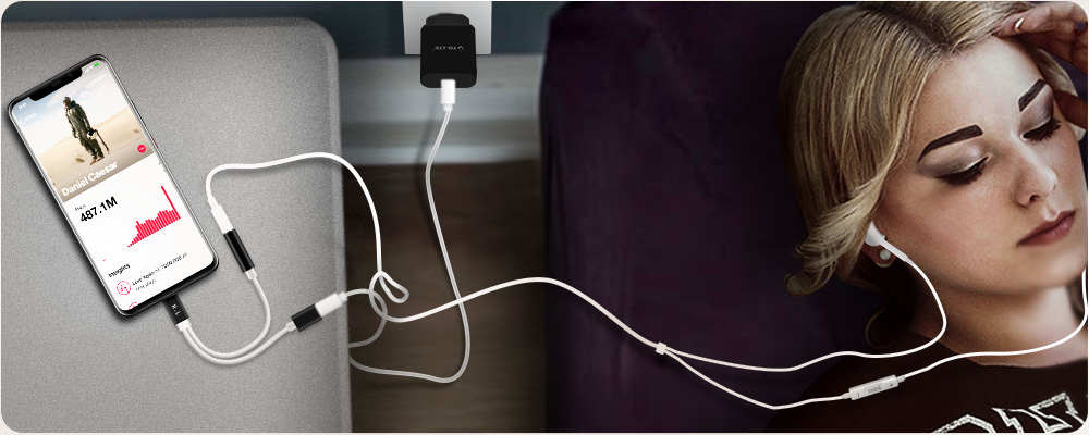 Un adaptateur multifonctions, rechargez tout en écoutant votre musique