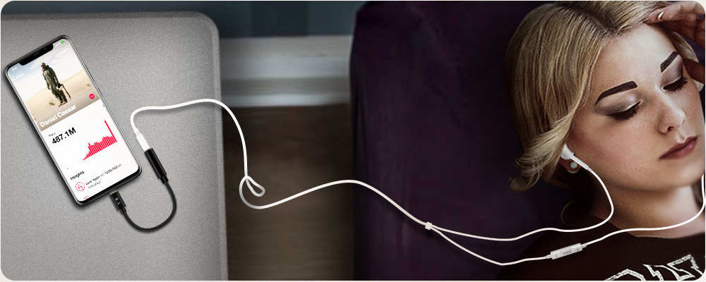 Utilisez vos écouteurs Jack 3.5mm, casque et même votre enceinte