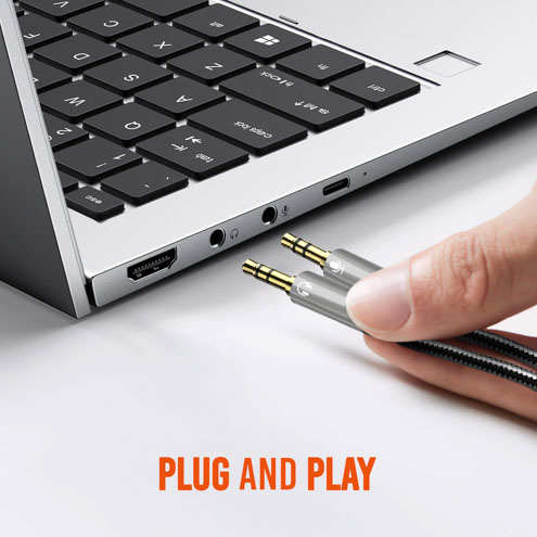 Adaptateur Audio Jack 3.5mm Femelle Vers 2x Jack 3.5mm Mâle, LinQ 25 Adaptateur Audio Jack 3.5mm femelle vers 2x Jack 3.5mm mâle, LinQ