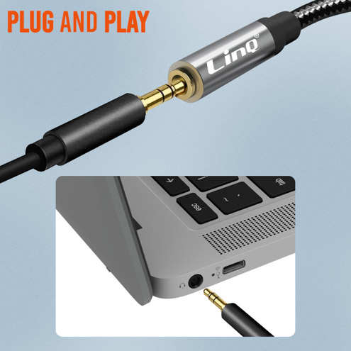 Splitter Audio Jack 3.5mm femelle vers 3x Jack 3.5mm femelle, LinQ