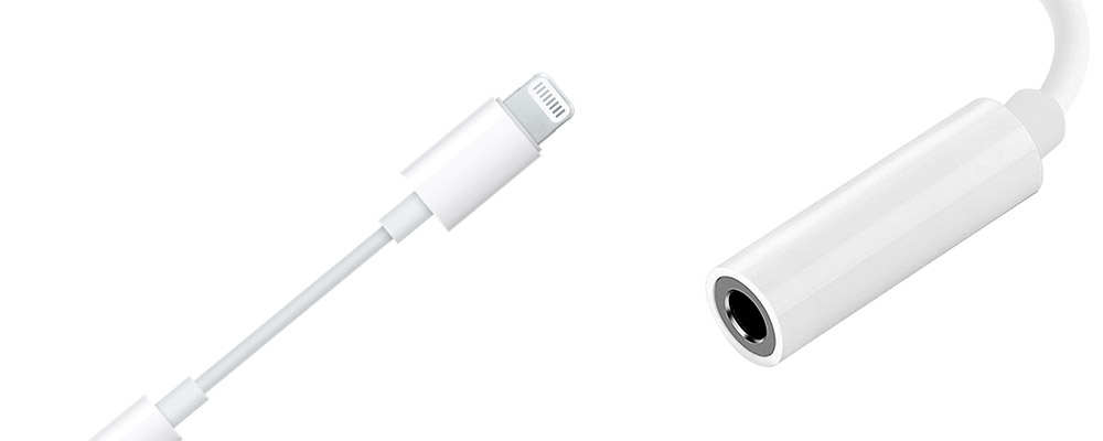 Adaptateur Original Apple Lightning Vers Mini-jack 3,5 Mm 16 un adaptateur pratique au quotidien