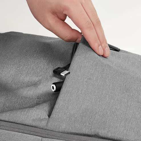 Adaptateur Audio USB-C vers Jack 3.5mm femelle Noir taille minimaliste