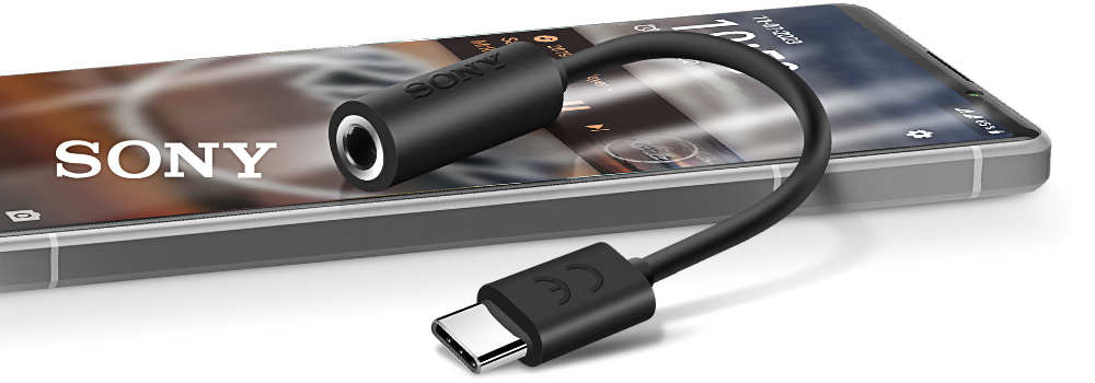 Adaptateur Audio Sony, USB-C vers Jack 3.5mm - Noir