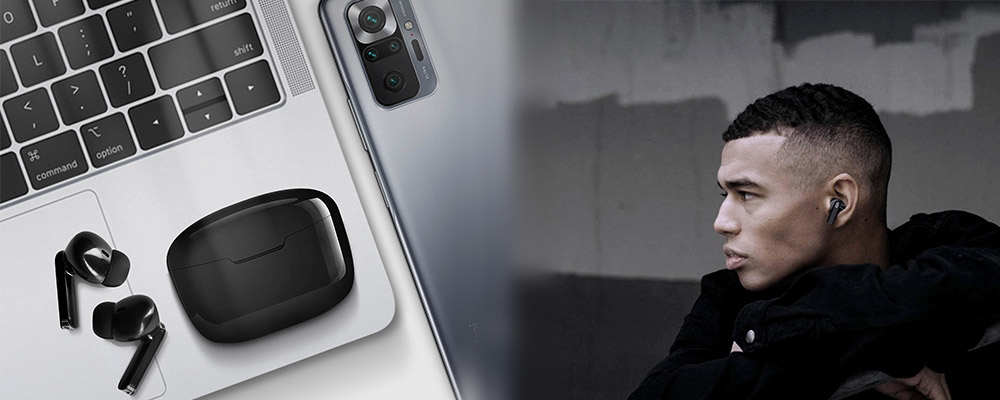 Écouteurs Sans Fil Bluetooth Akashi, Boitier De Charge - Noir 25 Une expérience sonore exceptionnelle