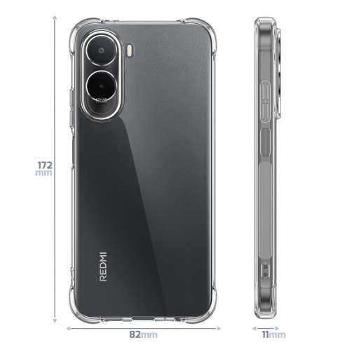 Coque Xiaomi Redmi A7 Pro Transparente antichoc avec coins renforcés