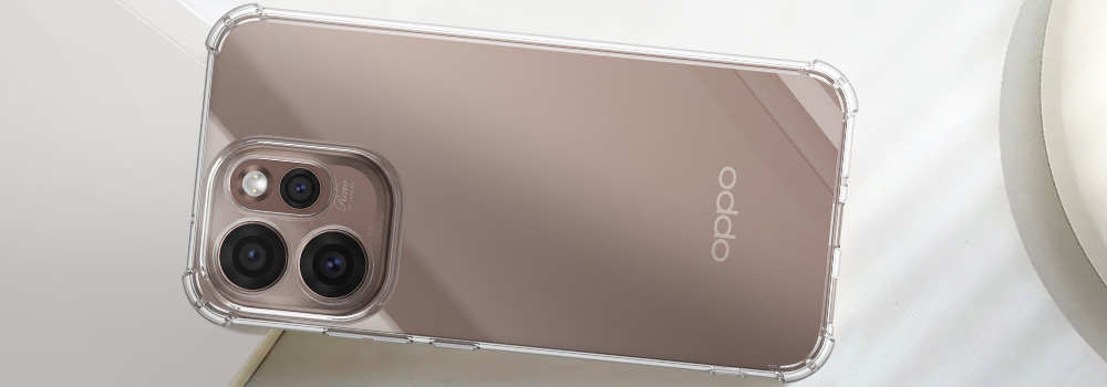 Coque silicone transparente Oppo Reno 15 Pro avec coins Bumper antichoc