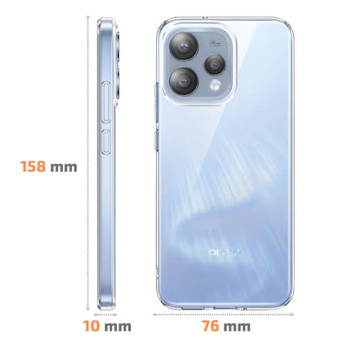 Coque Oppo Reno 15 transparente silicone ultra fine 0.5 mm discrète