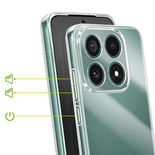 Coque silicone Xiaomi 17 - protection transparente souple Mayaxess