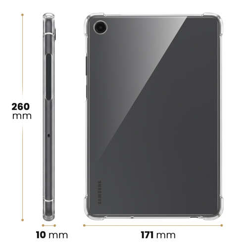 Coque Transparente Samsung Galaxy Tab A11 Plus antichoc Tech-Protect Flexair