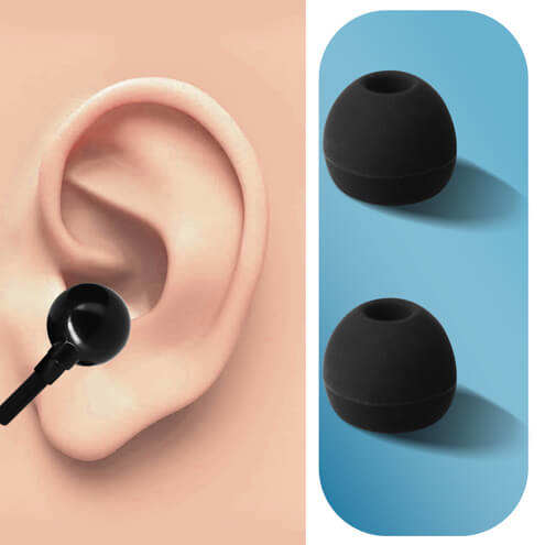 Oreillette Bluetooth Intra-auriculaires, Autonomie 10 Heures Avec Câble Rétractable, LinQ R8344 - Noir 34 Oreillette Bluetooth Intra-auriculaires LinQ R8344 Noir Confortable à porter