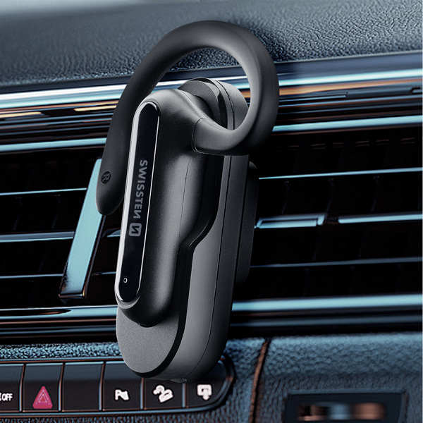 Oreillette Bluetooth Noire - Swissten Dock Earpiece