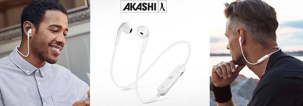 Écouteurs Bluetooth Intra-auriculaires Réduction de bruit Audio HD Microphone Intégré Akashi Argent