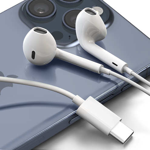 EarPods Original Apple USB-C Kit Mains Libres Blanc