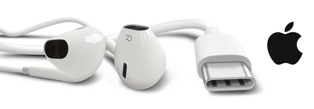 Écouteurs EarPods USB C Blanc, Officiel Apple