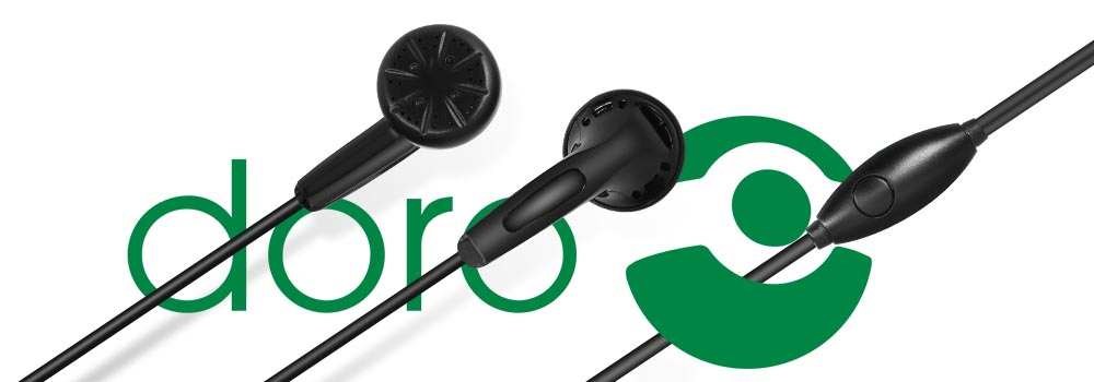 Écouteurs Filaires D'Origine Doro, Jack 3.5mm Avec Maintien Et Confort Total - Noir 16 Alt image