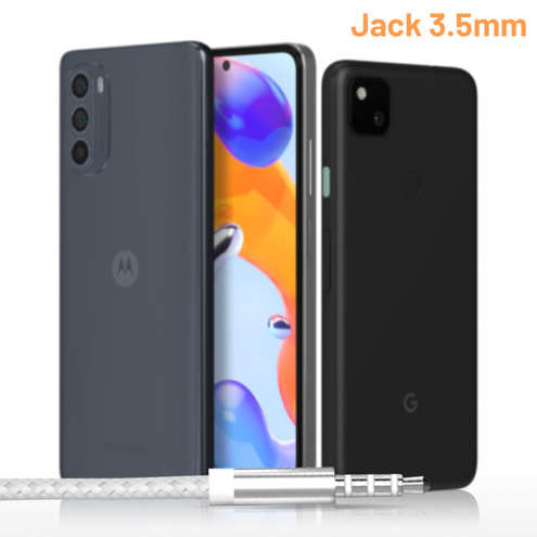 Écouteurs Force Play Jack 3.5mm, Garantie à Vie Et 100% Matériaux Recyclés - Blanc 31 Écouteurs Filaires Jack 3.5mm Blanc, Force Play Large compatibilité