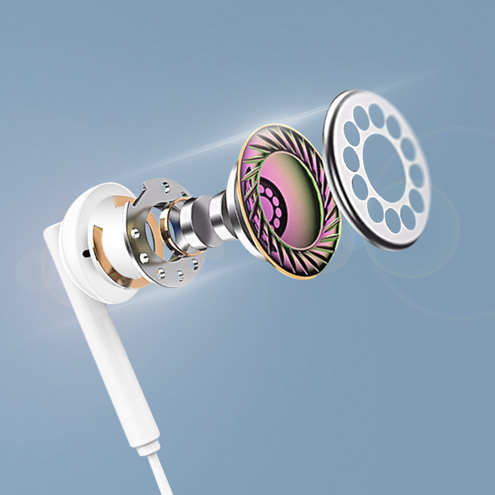 Écouteurs Huawei USB-C Filaires Blanc offrant un Son de qualité