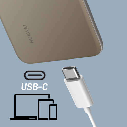 Écouteurs Huawei USB-C Blanc Large compatibilité
