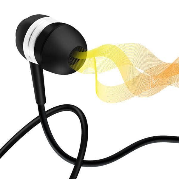 Ecouteurs Jack 2.5 Mm Kit Piéton / Adaptateur, Embouts Intra-auriculaires & Microphone - Noir 24 Alt de l’image