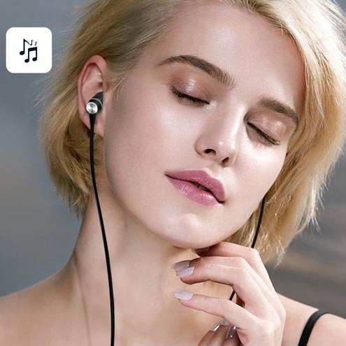 Ecouteurs Jack 2.5 Mm Kit Piéton / Adaptateur, Embouts Intra-auriculaires & Microphone - Noir 25 Alt de l’image