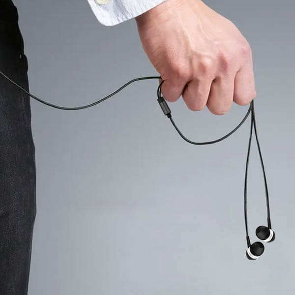 Ecouteurs Jack 2.5 Mm Kit Piéton / Adaptateur, Embouts Intra-auriculaires & Microphone - Noir 29 Alt de l’image