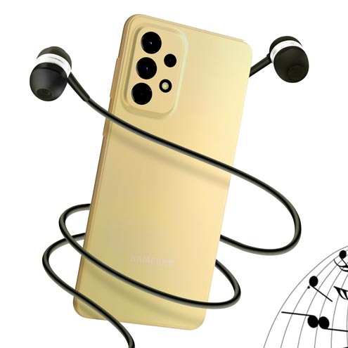 Ecouteurs Jack 2.5 Mm Kit Piéton / Adaptateur, Embouts Intra-auriculaires & Microphone - Noir 23 Alt de l’image