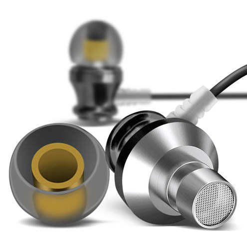 Écouteurs Filaires USB C Intra-auriculaires Noir, LinQ