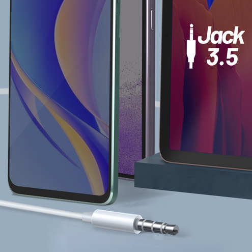 Écouteurs Kit-pieton Original Huawei AM115 - Blanc 26 Écouteurs filaires Connecteur Jack 3.5mm Huawei Blanc large compatibilité