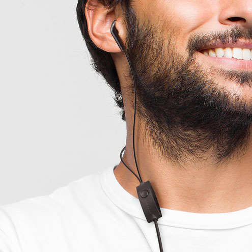 Écouteurs Filaires 3.5mm Officiel Samsung Noir - Port confortable