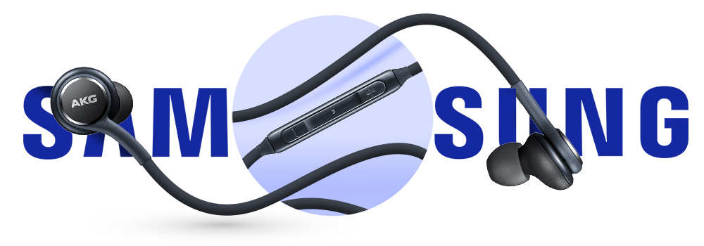 Écouteurs Filaires Jack 3.5mm d'Origine Samsung IG955 Noir