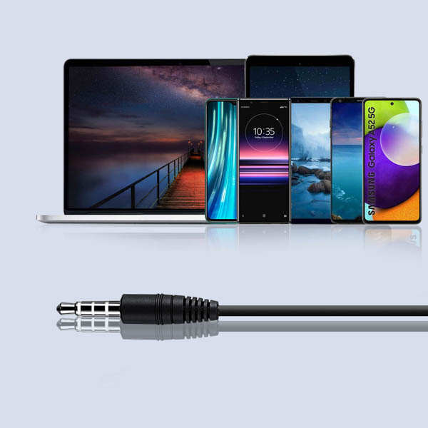 Écouteurs Universels noir Original Samsung Compatible avec tout appareil avec prise Jack 3.5mm