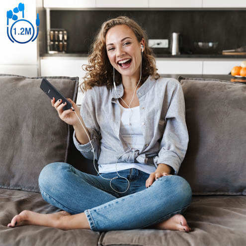 Écouteurs Samsung Jack 3.5mm Sound by AKG, Kit Mains Libres Blanc avec compatibilité universelle