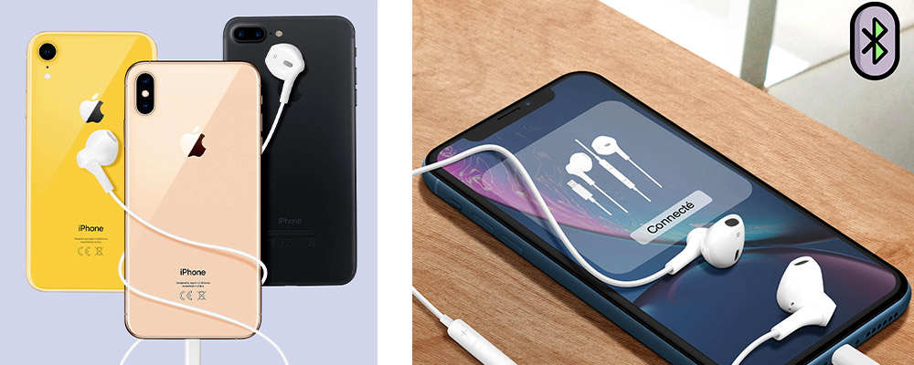 Ecouteurs Filaires IPhone Lightning, Connexion Bluetooth Avec Kit Main Libre - Blanc 27 Une compatibilité étendue