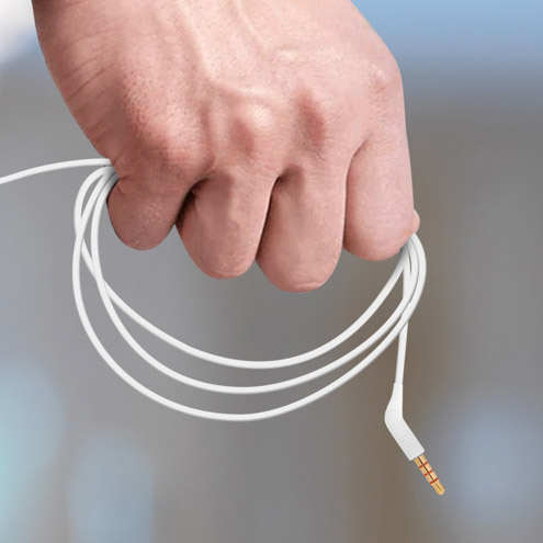 Casque Filaire JBL, Son Pure Bass Et Bouton De Commande, Tune 500 - Blanc 30 Casque filaire Jack 3.5mm JBL Tune 500 Dispose d'un câble plat anti-nœuds