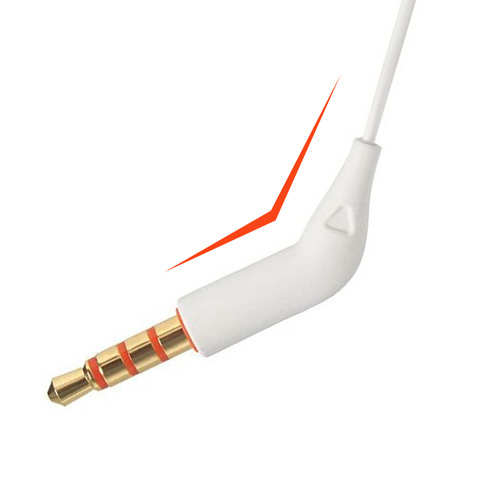 Casque Filaire JBL, Son Pure Bass Et Bouton De Commande, Tune 500 - Blanc 31 Casque filaire JBL Tune 500 blanc doté d'un connecteur Jack coudé