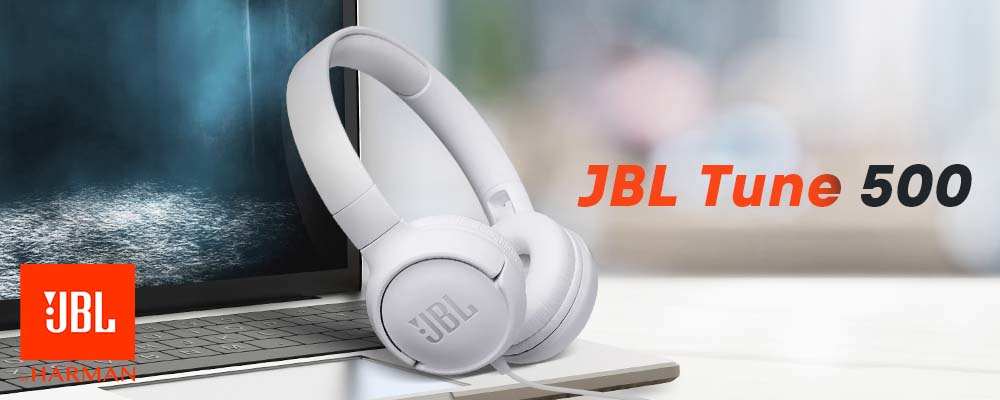 Casque Filaire JBL, Son Pure Bass Et Bouton De Commande, Tune 500 - Blanc 20 Casque filaire Jack 3.5mm JBL Tune 500 blanc