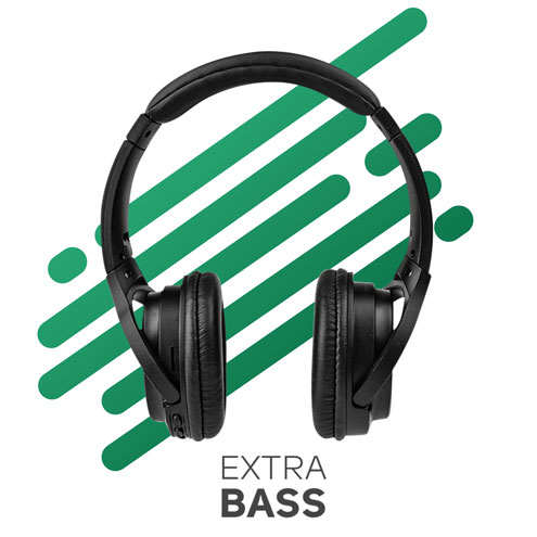 Casque Bluetooth Akashi Arceau + Coussinets rembourrés et réglables pour un port agréable