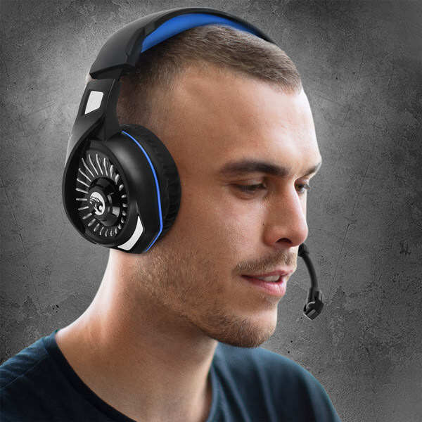 Casque Gamer Filaire Jack 3.5mm, Micro Réglable LinQ GM6020 - Une communication limpide