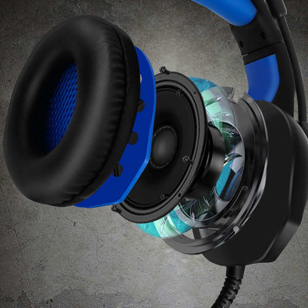 Casque Gamer Filaire Jack 3.5mm, LinQ GM6020 - Un son des plus réalistes