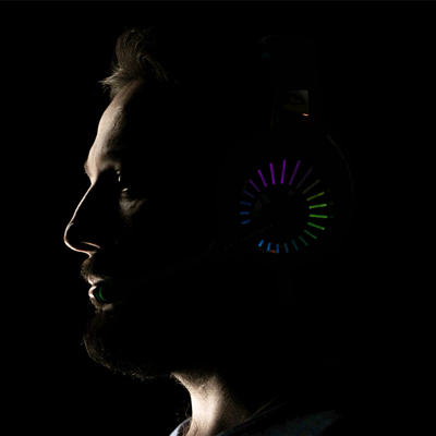 Casque Gamer Filaire Jack 3.5mm, LinQ GM6020 - Lumière RGB