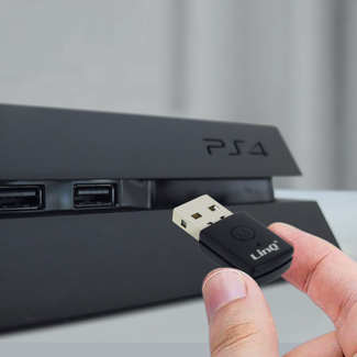 Adaptateur Bluetooth PS4, Transmetteur / Récepteur USB Pour Casque, Ecouteurs Sans Fil, Linq - Noir 25 Adaptateur Bluetooth PS4 - Transmetteur USB