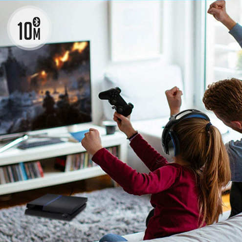 Adaptateur Bluetooth PS4, Transmetteur / Récepteur USB Pour Casque, Ecouteurs Sans Fil, Linq - Noir 33 Adaptateur Bluetooth PS4 Transmetteur / Récepteur USB LinQ - Portée 10m