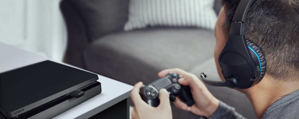 Adaptateur Bluetooth PS4, Transmetteur / Récepteur USB Pour Casque, Ecouteurs Sans Fil, Linq - Noir 31 Adaptateur Bluetooth PS4 Transmetteur / Récepteur USB LinQ - Prend en charge les fonctionnalités de votre casque / écouteurs