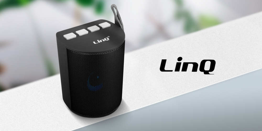 Enceinte Sans-fil Portable Bluetooth LinQ Noir