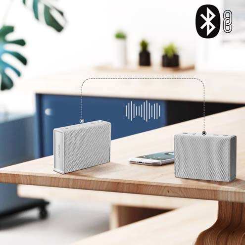 Enceinte Bluetooth Bigben Sydney Urbanista blanc mode TWS