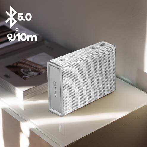 Enceinte Bigben Sydney Urbanista blanc Technologie Bluetooth