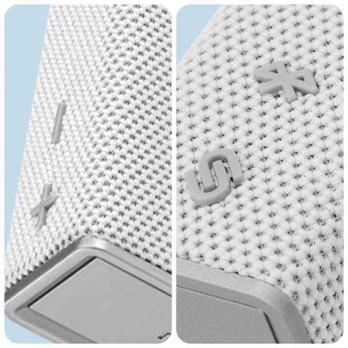 Enceinte Bigben Sydney Urbanista blanc avec boutons de commande