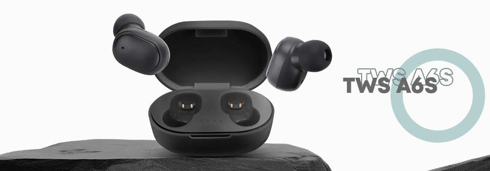 Écouteurs Sans Fil Bluetooth 5.2 avec Boîtier de Charge, Autonomie 12 Heures Noir