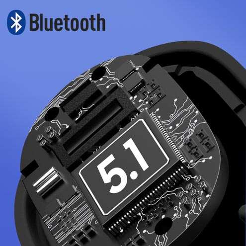 Écouteurs Sans Fil, Étui Compatible Charge Sans Fil, Commande Tactile Et Étancheité IPX6, Awei - Noir 26 Technologie Bluetooth Avancée